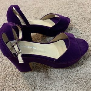 PURPLE HEELS